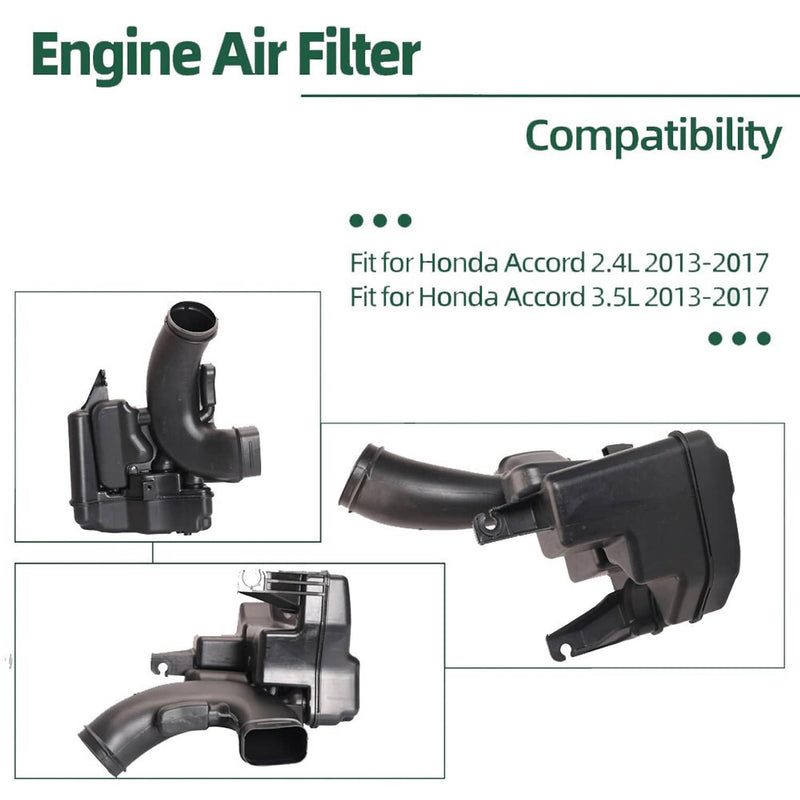 17230-5A2-A00 Air Cleaner Intake Lower Resonator for Honda Accord 13-17