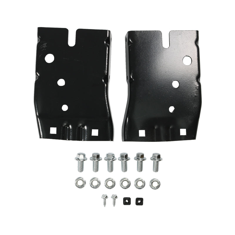 Black Rear Step Bumper Assembly for Nissan NV1500 NV2500 NV3500 2012-2021 Steel