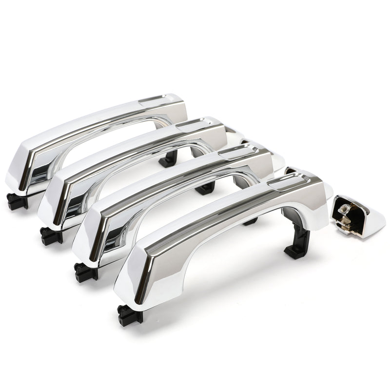 Chrome Outside Door Handle for Hummer H3 H3T 2006-2010 07 Front Rear Left Right