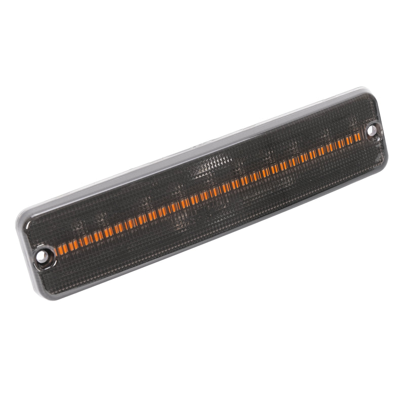 Front Side Marker Lights Turn Signal for Jeep Wrangler YJ 1987-1995 Smoked Amber