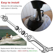 DURAFORCE Verado Trim Cap for Mercury, for Mariner Outboard 225HP 250HP 275HP 300HP 2Pcs