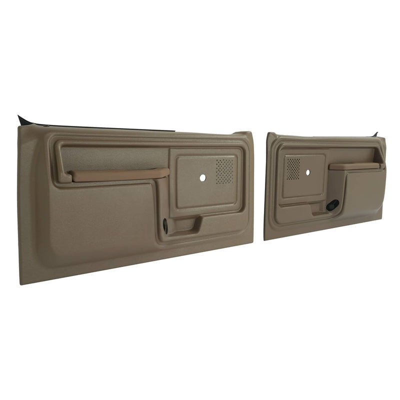 DURAFORCE Pair Inner Door Panels Replacement for Ford Truck Bronco 80-86