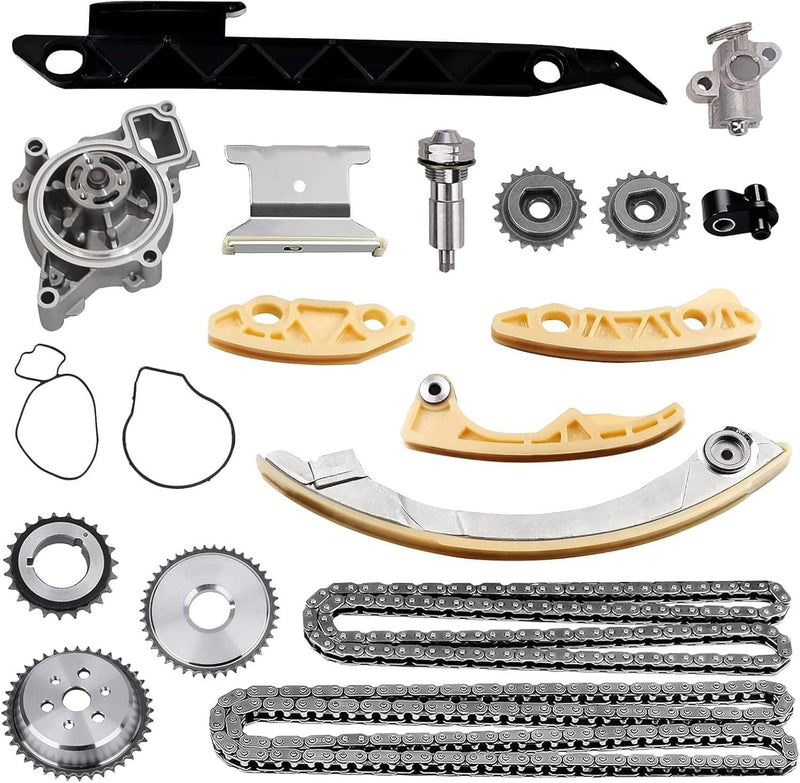 12624936 Timing Chain Kit Water Pump for Chevrolet Equinox GMC 2.4L 2010-2015