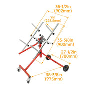 DURAFORCE Auto Body Paint Stand Multifunction Fender Door Repair Adjustable 180° Rotating