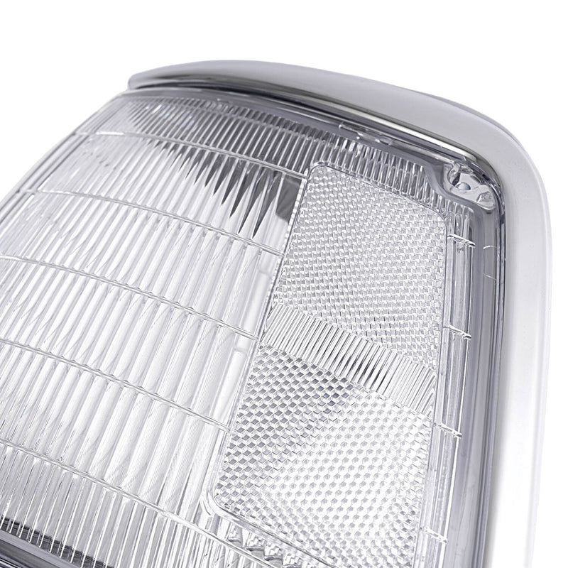 Clear Lens Front Corner Lights Lamps for Toyota Pickup Truck 2WD 1992-1995 Pair