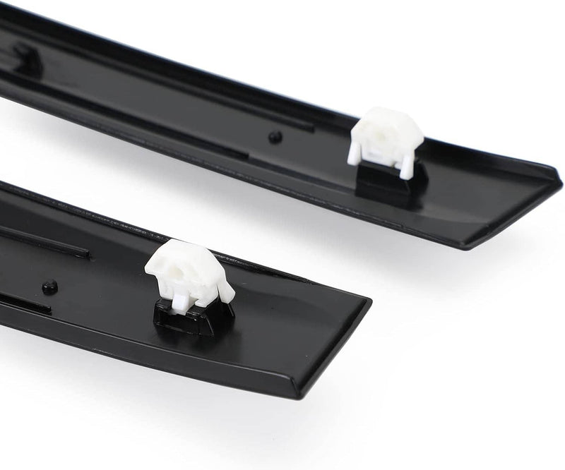 LH RH Door Garnish Trim Pillar Sash for Honda Civic Coupe Hatchback 1992-1995