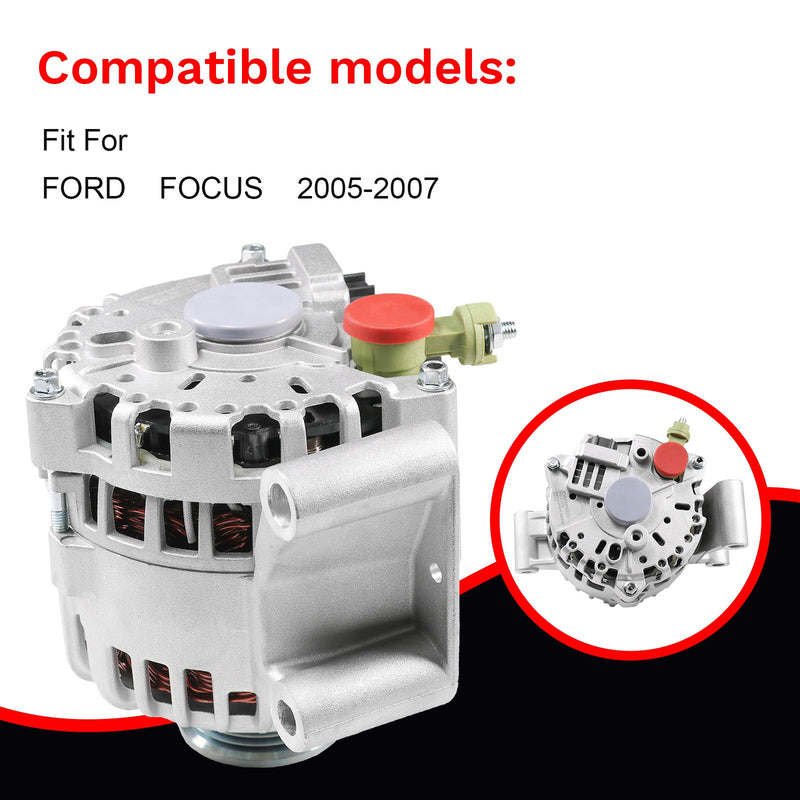 8406N Alternator for Ford Focus 2005-2007 2.0 2.3 L4 Automatic Transmission