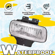 DURAFORCE Right Fog Light for Ford F150 2004 2005 2006 Lincoln Mark LT 2006 With Bracket