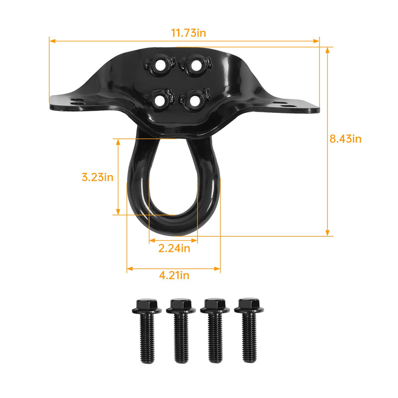 Front Single Tow Hook for Ford F250 F350 F450 F550 Super Duty 2017-2026