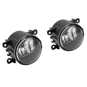 DURAFORCE Clear Fog Lights With Ring Wiring Switch for Honda Pilot EX 2012-2015