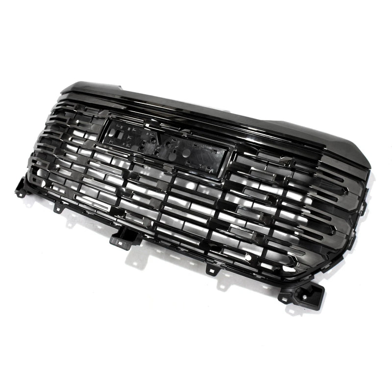 For 2022-2024 GMC Sierra 1500 Denali Black Chrome Front Bumper Grille Grill