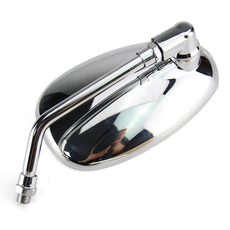 Universal 10mm Motorcycle Rearview Side Mirrors for Suzuki Boulevard Pair