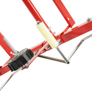 DURAFORCE Mobile Multi-Roll Masking Paper Machine Dispenser Holds 3 Rolls
