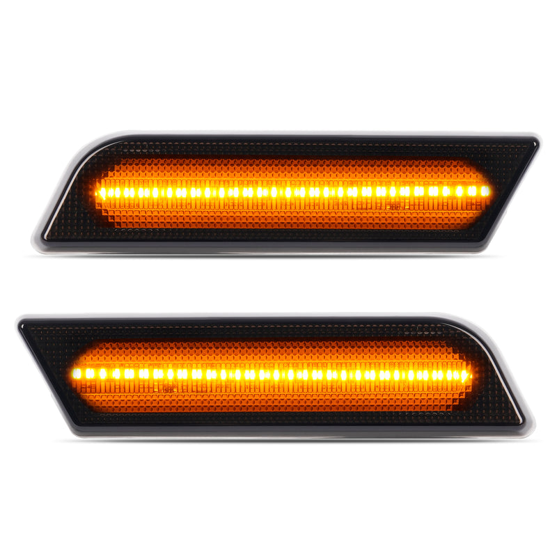 #9T1Z-15A201-A LED Front Side Marker Lights for Ford Transit Connect 10-13 2X