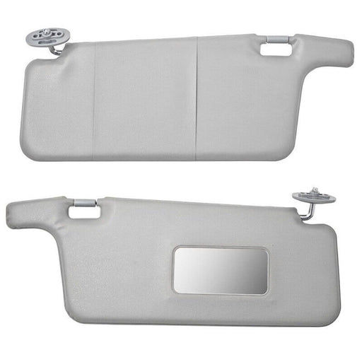DURAFORCE 2Pcs Interior Sun Visor Gray 83230-S01-A32 for Honda Civic LHD 96-01