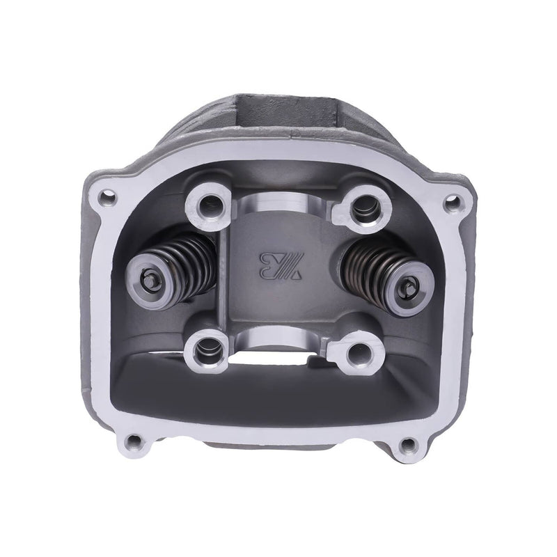 GY6 150cc 57.4mm Big Bore Kit Cylinder Head Piston Gasket Set QMJ157