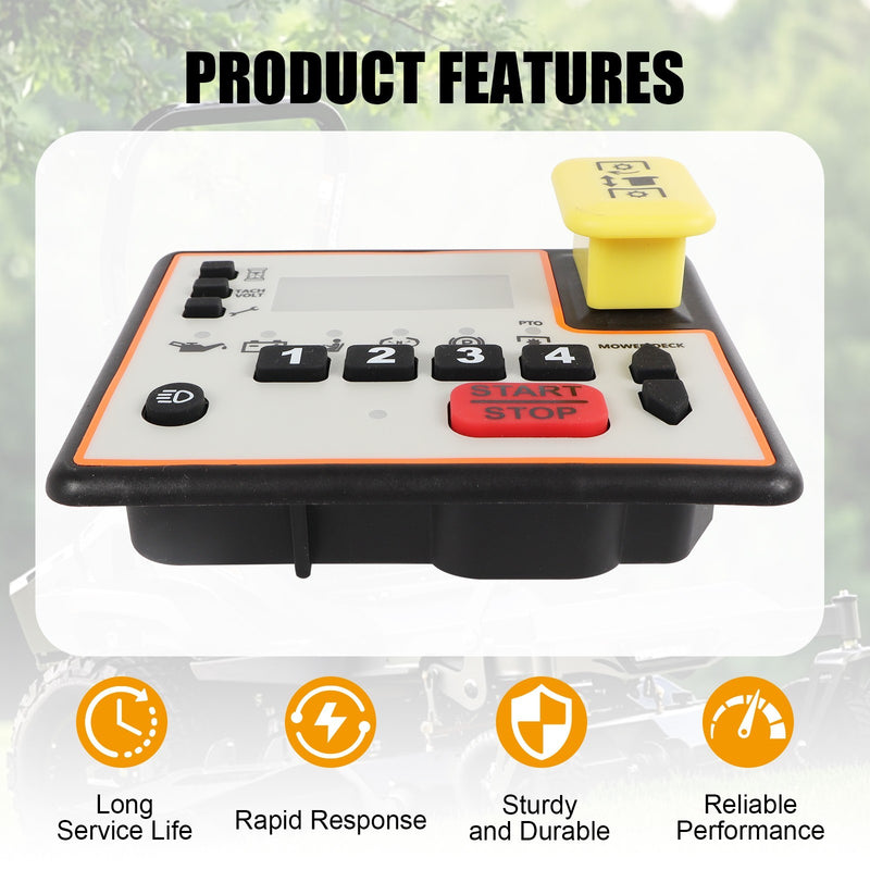 486-0057-00 Control Panel Console Keypad for Spartan Mowers EFI KGZ XD Zero Turn
