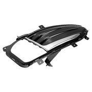 DURAFORCE Passenger Side Front Chrome Fog Light Cover Bezel for Ford Edge 2019 2020-2024