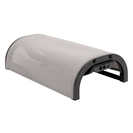 DURAFORCE Universal Boat Seat Horse Seat Palma for B300 Aluminum Black Gray Mesh Frame