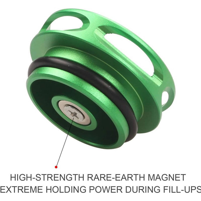 Magnetic Diesel Fuel Cap Aluminum for Ram 1500 2500 3500 2013-2018
