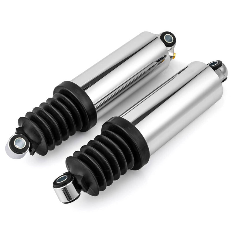 Chrome Rear Air Shock Absorber Set for Harley Street Glide 2006-2017 Pair
