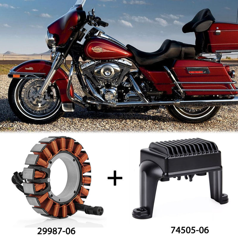Stator & Regulator Rectifier for 2006-2008 Harley Electra Road Glide Road King