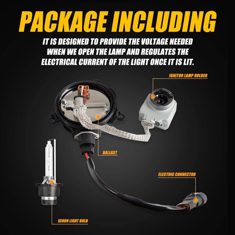 HID Xenon Headlight Ballast w/ Igniter Cord Bulb for Nissan Infiniti 28474-89904