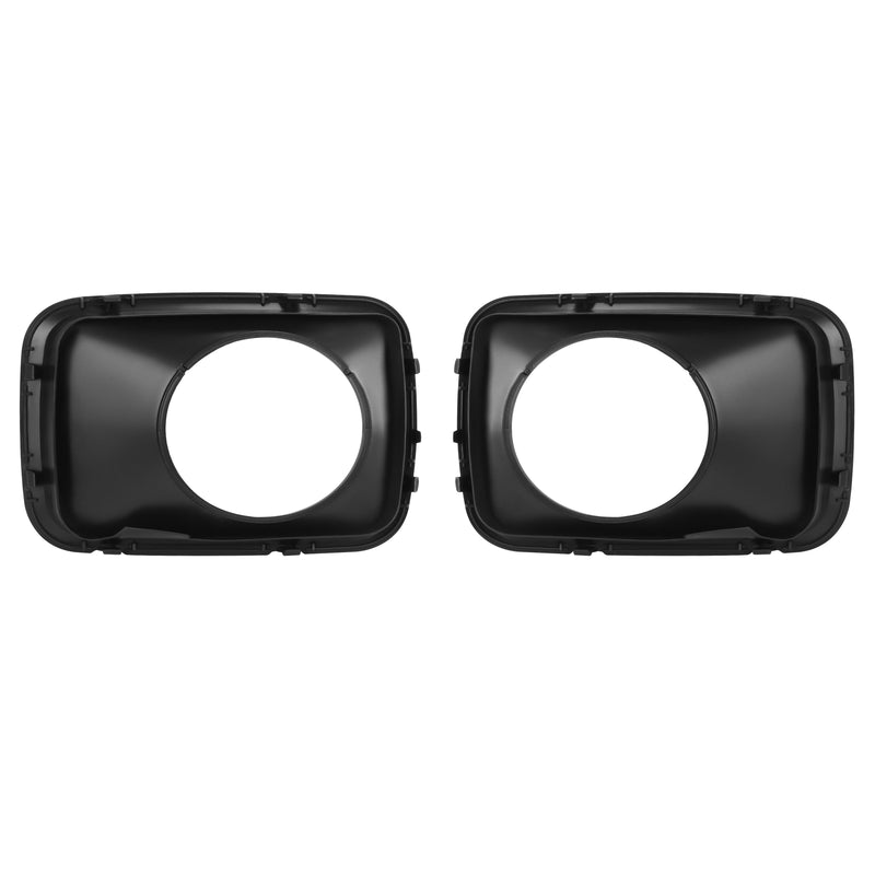 Fog Light Trim Cover for Honda Pilot 2009 2010 2011 Black Driver & Passenger
