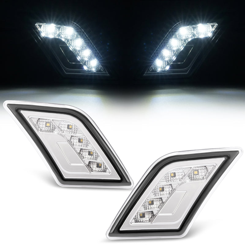 LED Bumper Side Marker Lights for Mercedes-Benz C300/C350/C63 AMG 4-Door 08-11