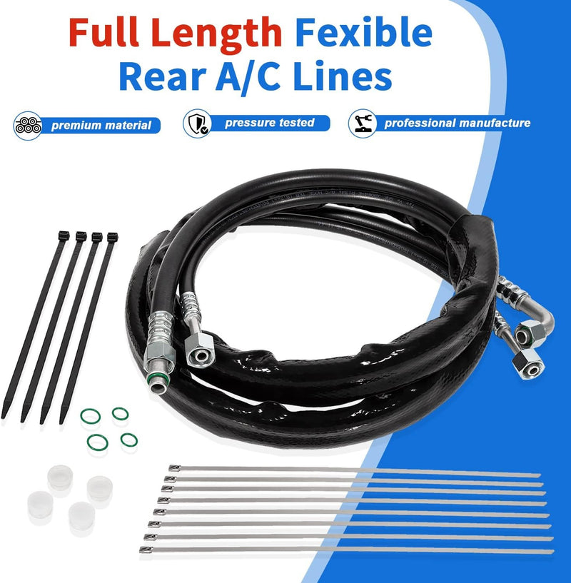 C4677 Rear Aux AC Lines Replacement for Caravan Town and Country 2008-2011