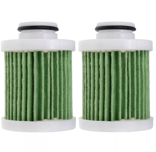DURAFORCE 15412-92J00 Boat Motor Fuel Filter for Suzuki Outboard DF100 DF115 2Pcs