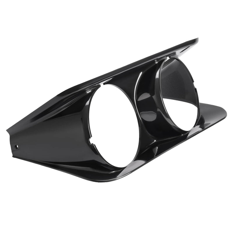DURAFORCE Black Headlight Bezel Trim Passenger Side RH for Chevrolet C3 Corvette 1968-1982