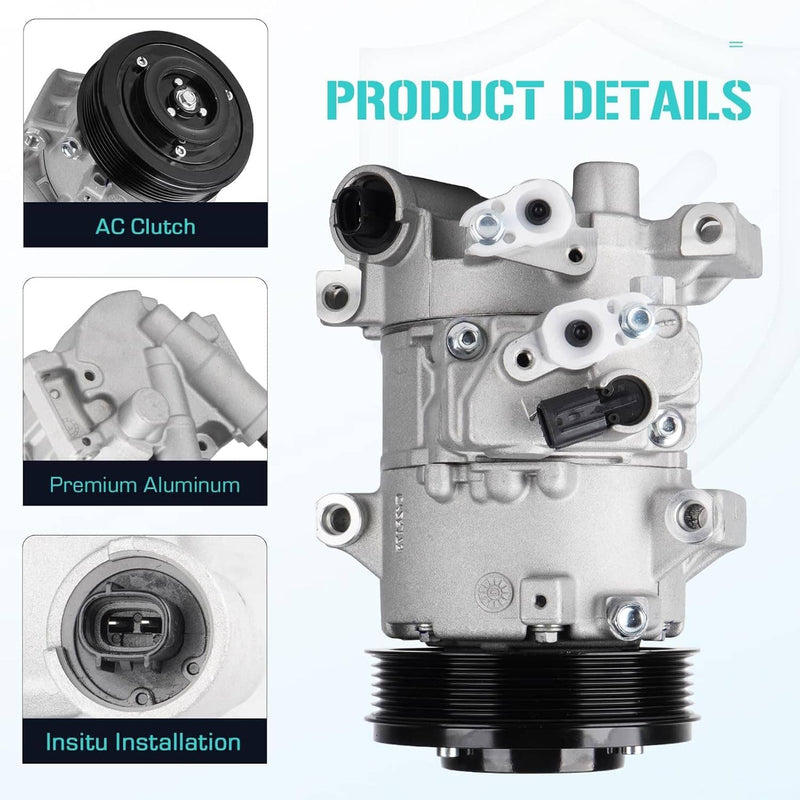 AC Air Compressor 8831002711 for Toyota Corolla Matrix 1.8L 2011-2013