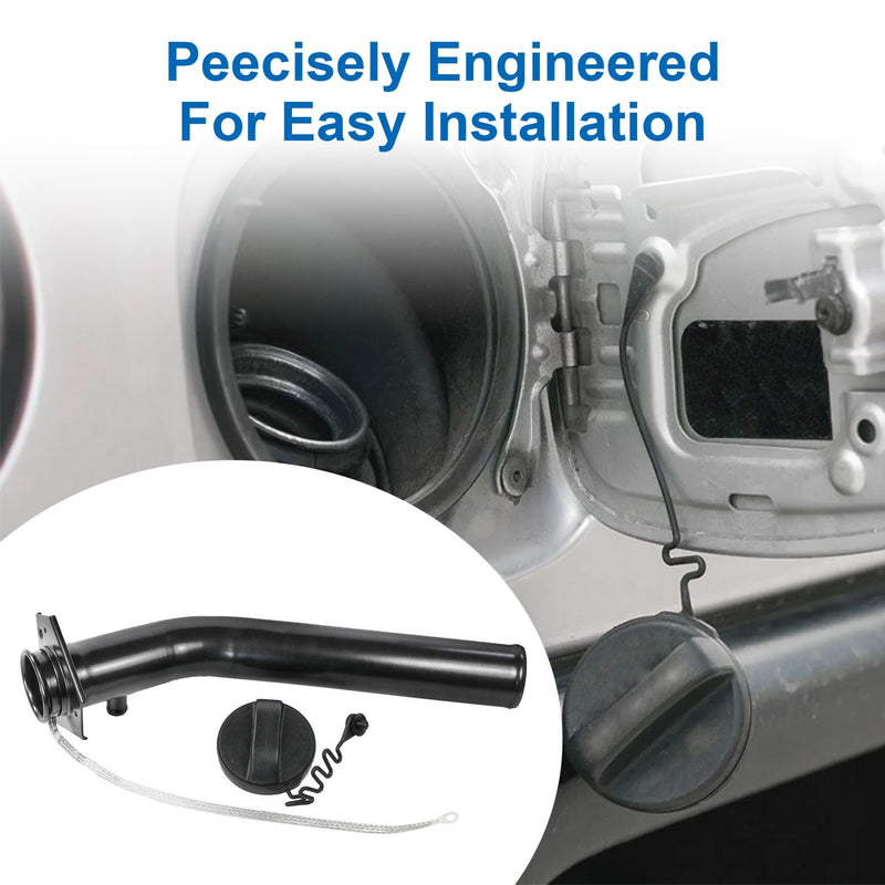 Fuel Gas Tank Filler Neck Tube Pipe with Cap for Chevrolet GMC OHV 1988-00