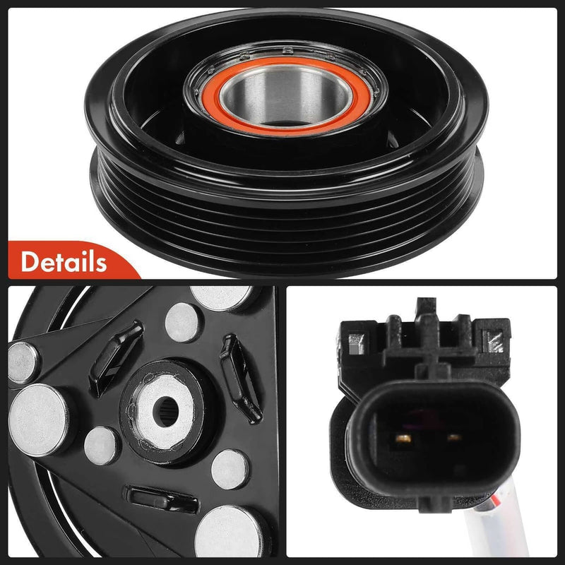 A/C Compressor Clutch Kit for Chevrolet Equinox GMC Canyon 18-21 CVC