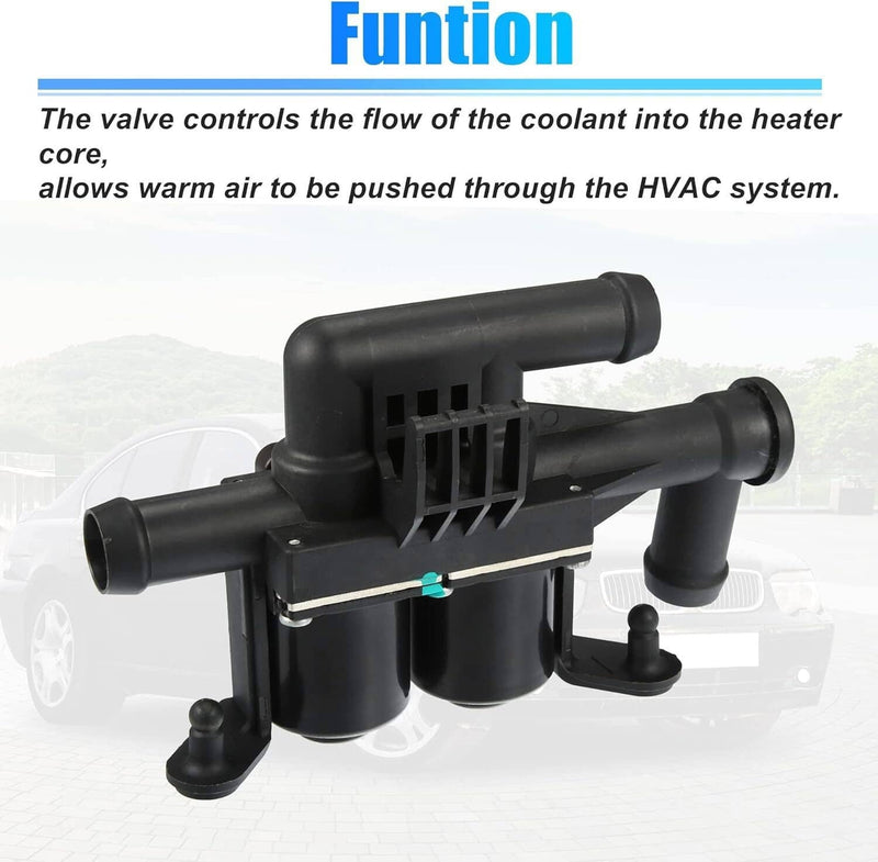 Heater Control Water Valve for BMW 528i 535i 550i 640i 650i 740i 740Li 760i