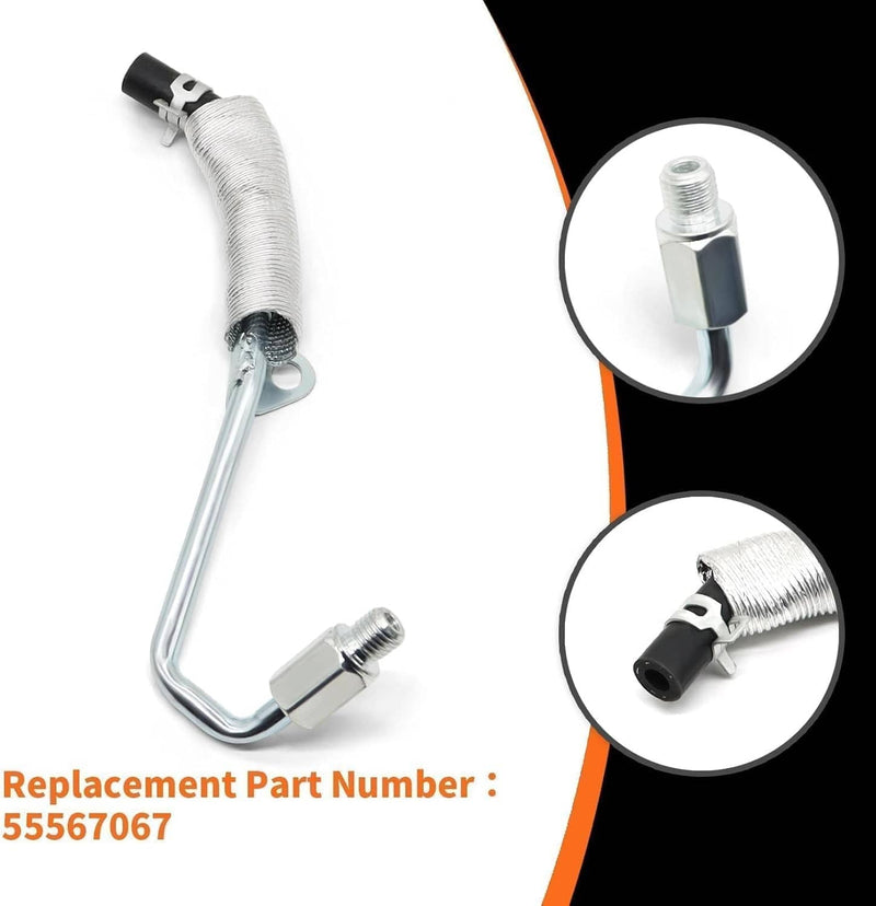 55567067 Turbo Coolant Return Hose Line for Chevy Cruze Buick GM 1.4L
