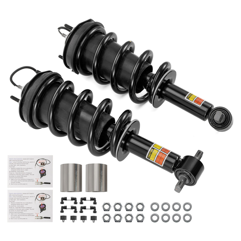 Front Rear Shock Strut for GMC Sierra 1500 Denali 2015-2018 Assys