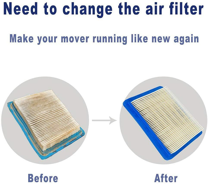 92200 Air Filter for Briggs & Stratton 112200 12A900-12T899 128700-129799