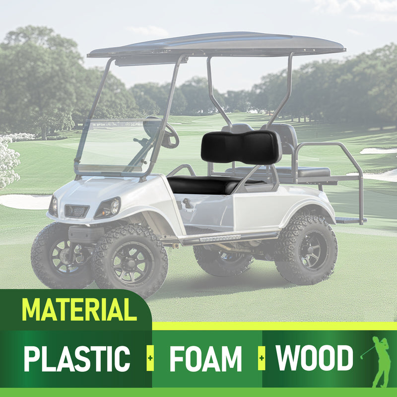 For Club Car DS 2001-2012 Front Seat Back Bottom Cushion Assembly Golf Cart