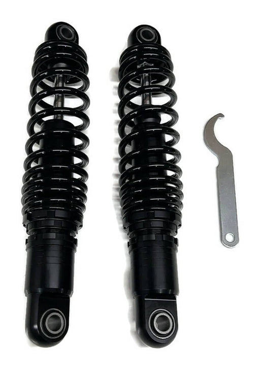 DURAFORCE Rear Suspension Shocks 13 Inch Black for Harley Davidson Road King 1994 2023 2