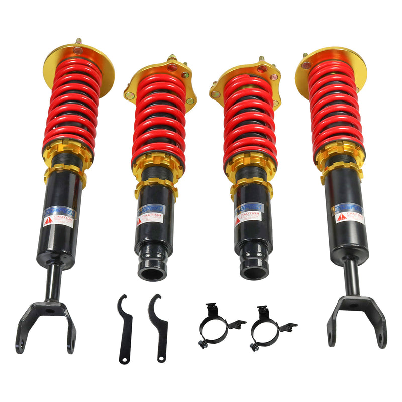 Front Rear Coilovers Struts Kit Adj Height for 1992-2001 Honda Prelude 4PCS