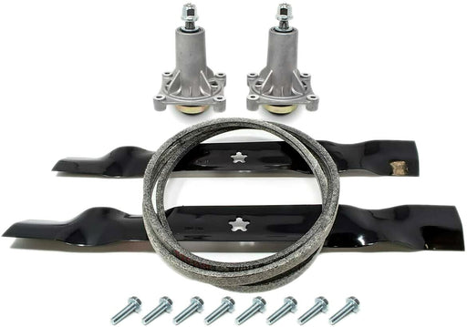 DURAFORCE Deck Blade Spindle Belt Made With Kevlar Kit for Husqvarna LTH1842 LTH2142 TS242