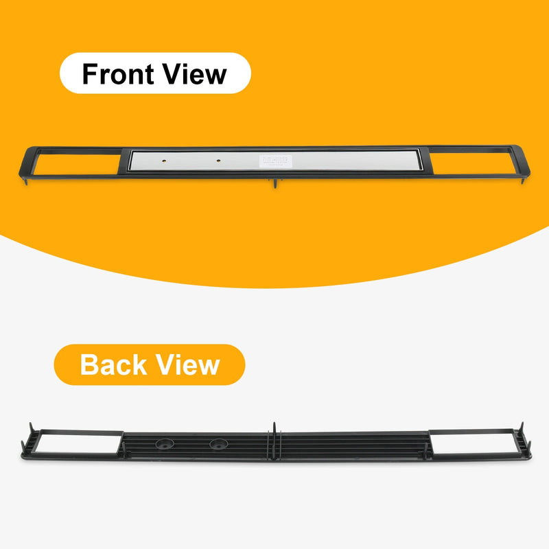 Brushed Aluminum Dash Trim Molding for Chevrolet GMC C10 Truck Blazer 1973-1980