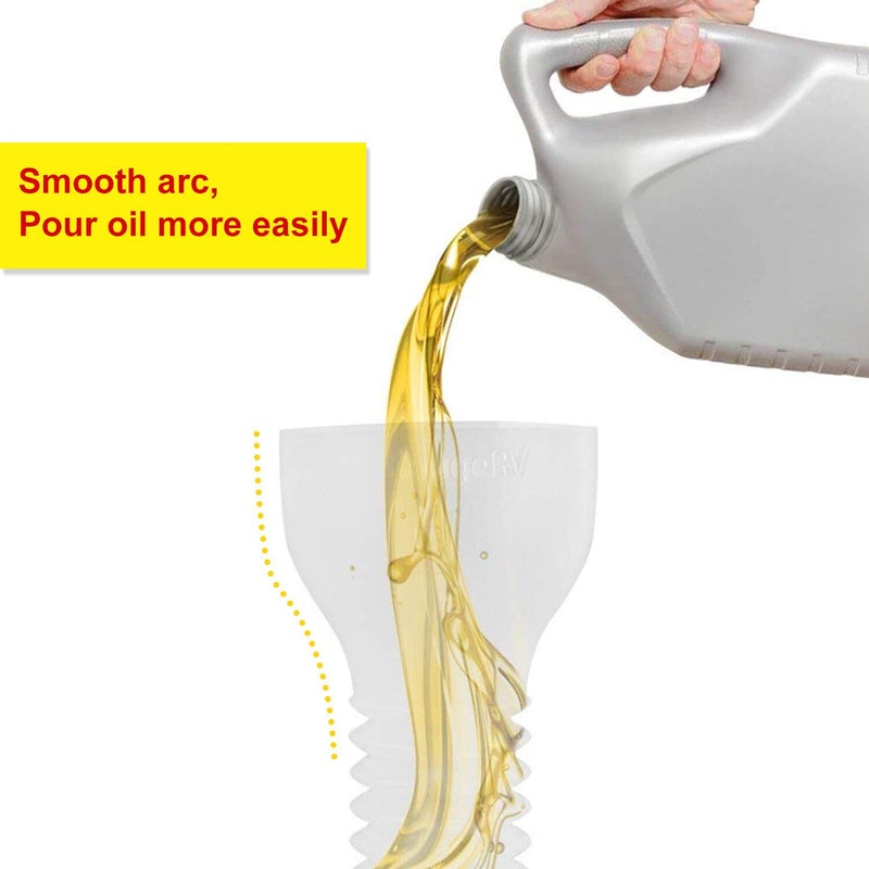 Mess Free Oil Change Funnel Flexible Pipe for Honda Generator EU SD EB EG