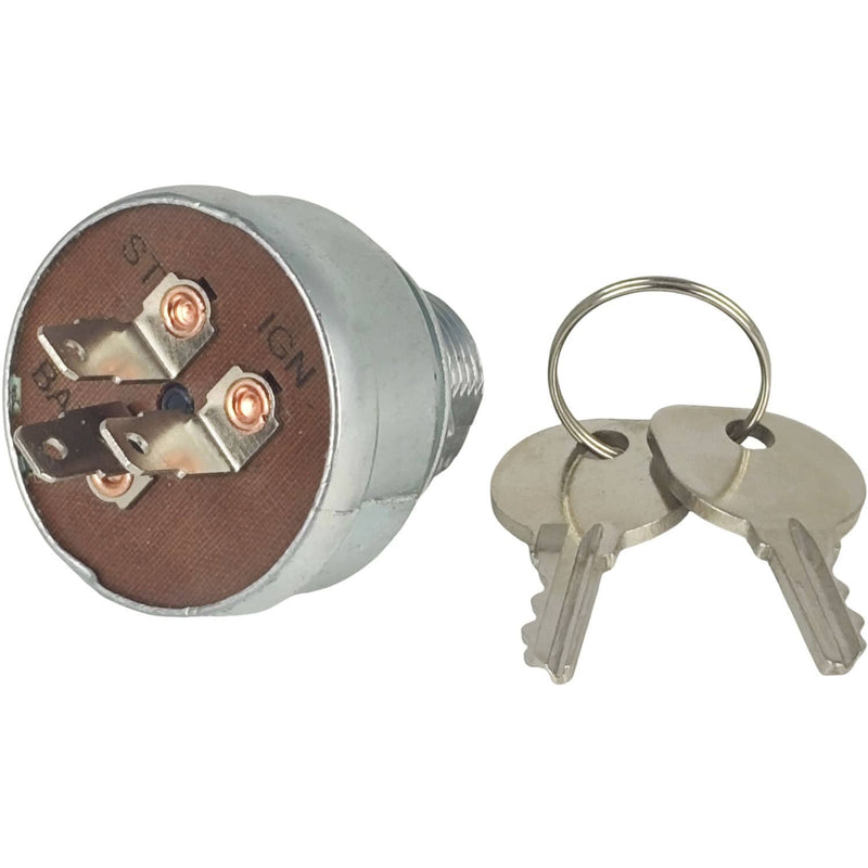 DURAFORCE 60736C2 60736C3 Ignition Switch With Key for Case IH Farmall 100 130 140