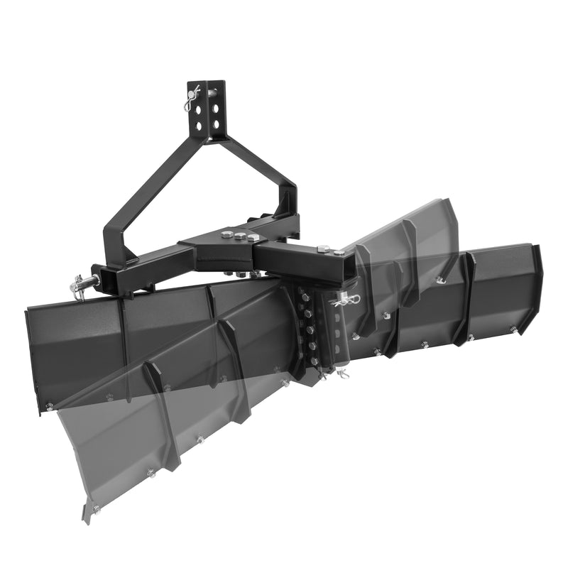 52" Rear Grading Blade Scraper 3 Point for Category 0 1 Tractor