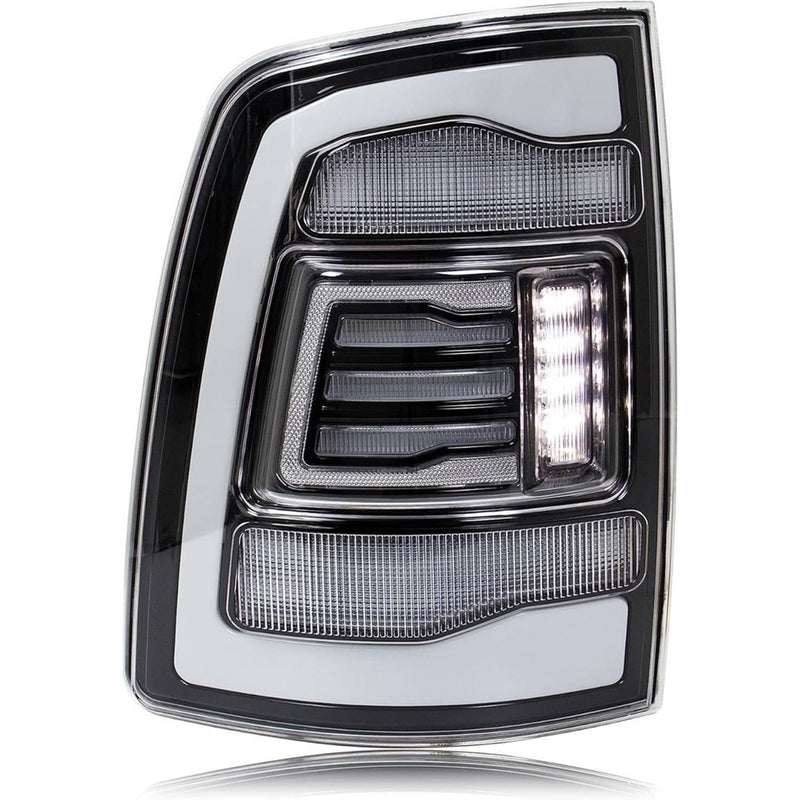 LED Tail Light Pair Clear Lens for Dodge Ram 1500 2500 3500 2009-2018 Rear