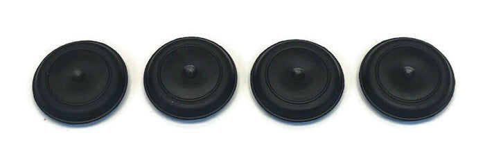 DURAFORCE Rubber Body Floor Pan Drain Plugs for Jeep Wrangler YJ 1987 1995 All Trims (4)