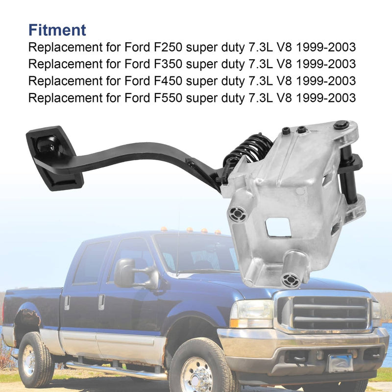 Clutch Pedal Assembly & Bracket for Ford Super Duty F250 F350 F450 F550